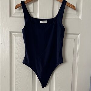 Aritzia Navy Bodysuit